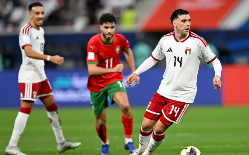 Démonstration marocaine contre les Émirats arabes unis (3 à 0)