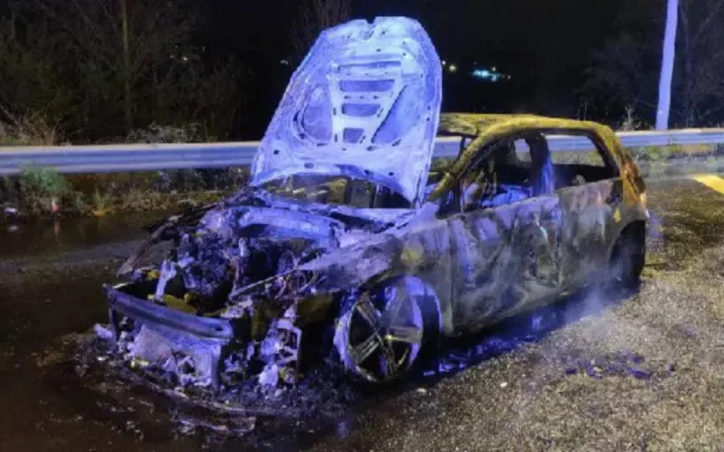 Tarn-et-Garonne : une Marocaine et un automobiliste flashé à 182 km/h arrêtés, une voiture en feu