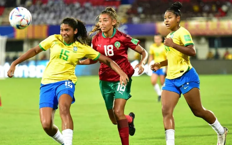 Mondial féminin U17 : le Maroc tombe face au Brésil
