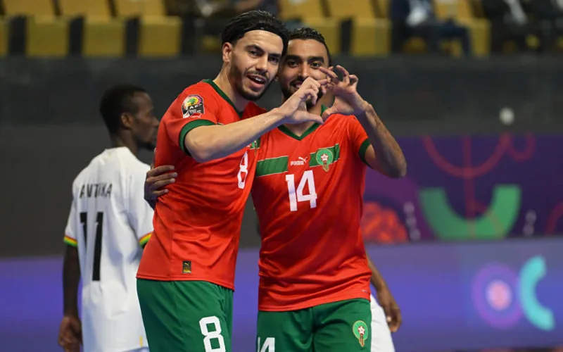 CAN Futsal 2024 : Le Maroc surclasse le Ghana et file en demi-finale