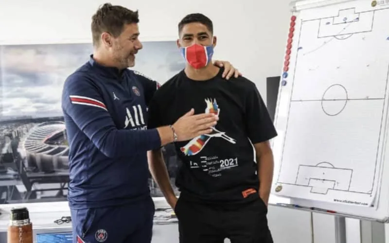 Achraf Hakimi impressionne Mauricio Pochettino 