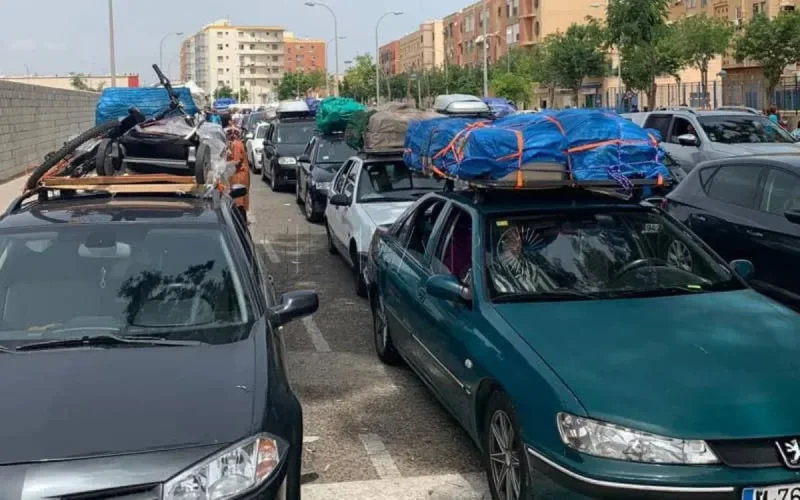Melilla : 360 000 personnes et 90 500 véhicules ont traversé la frontière en deux mois
