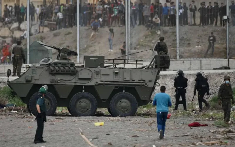 Des militaires espagnols ont peur d'être poursuivis après les violences sur les Marocains
