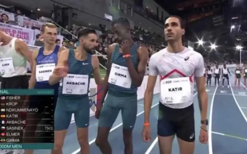 Mohamed Katir bat le record d'Europe du 3 000 mètres en salle (vidéo)