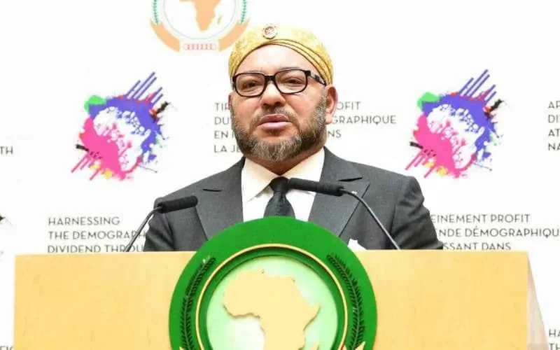 Le roi Mohammed VI à Dakar