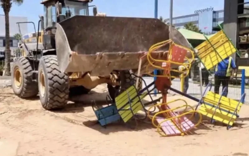 Agadir : un parc de jeux démoli après la mort d'un enfant de MRE