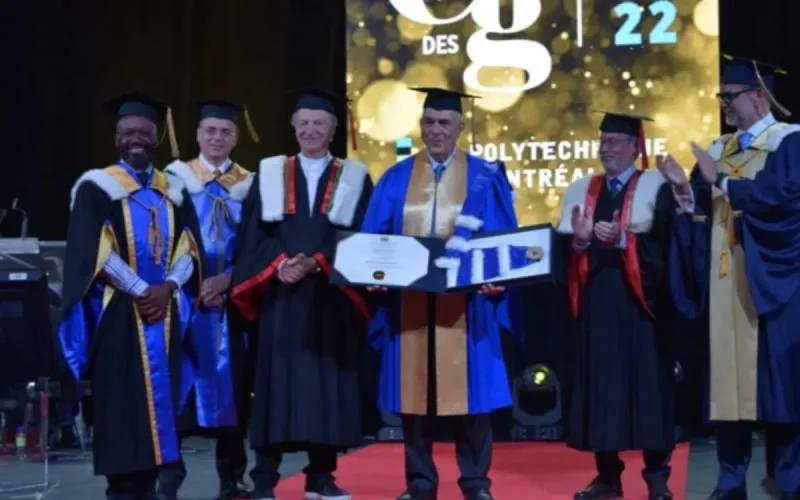 Mostafa Terrab honoré par l'université de Montréal