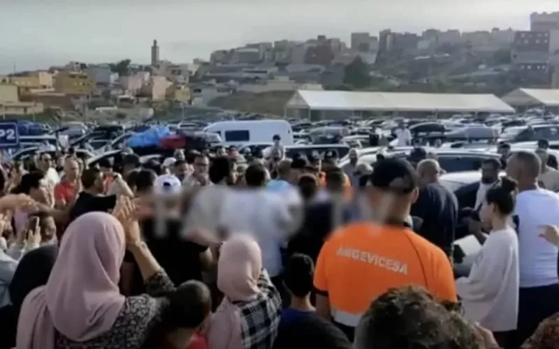 La galère des MRE à la frontière de Sebta (vidéo)