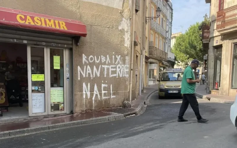 Dernier hommage à Nahel, tué par un policier à Nanterre 