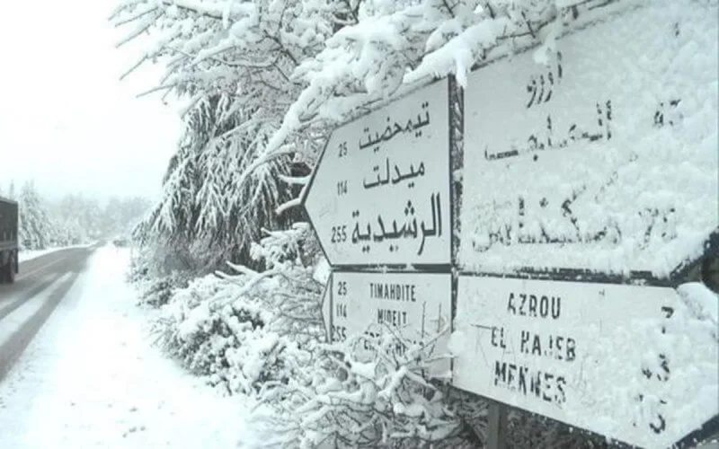 Attention, jusqu'à 60 cm de neige prévus au Maroc 