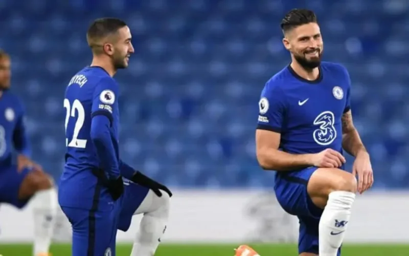 Olivier Giroud veut que Hakim Ziyech le rejoigne à l'AC Milan