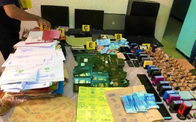 Il falsifiaient des visas Schengen, 6 personnes arrêtées à Oujda