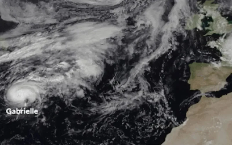 Le Maroc menacé par l'Ouragan Gabrielle ?