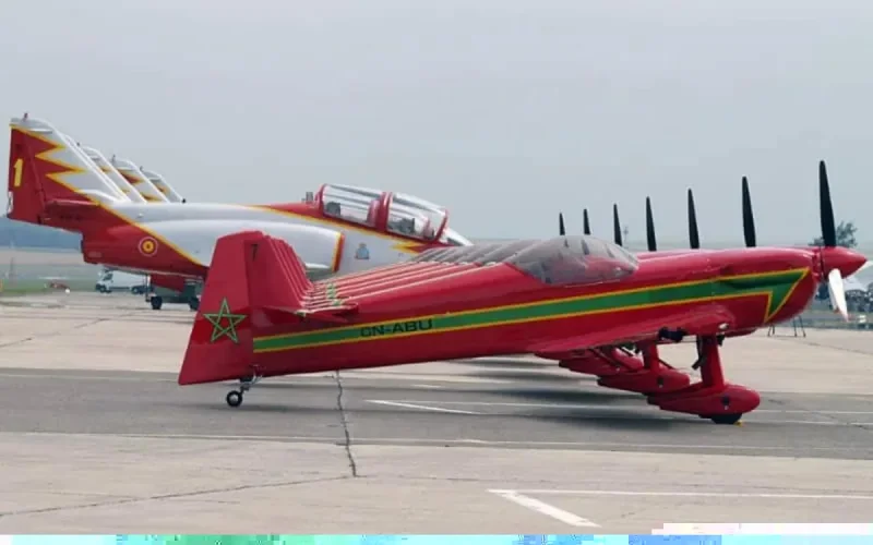La Patrouille de la Marche verte en démonstration en France