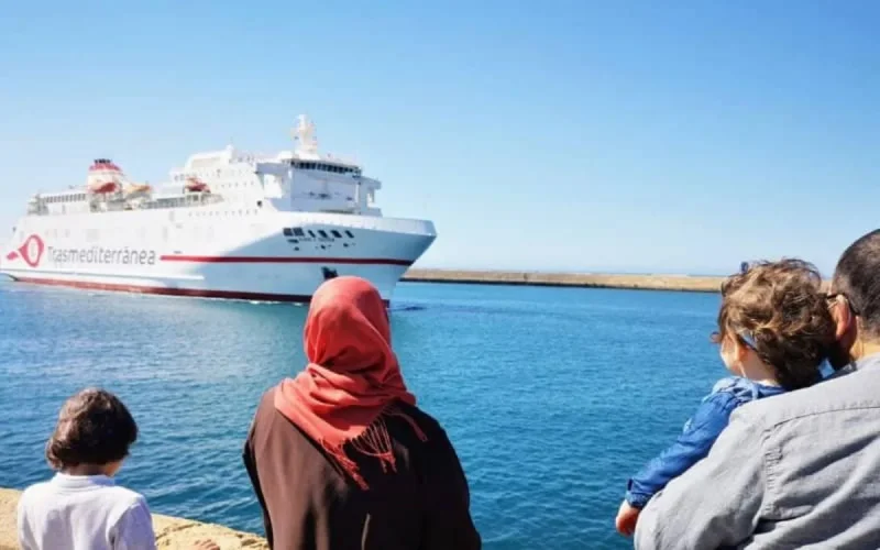 Le port d'Almería attend toujours les MRE