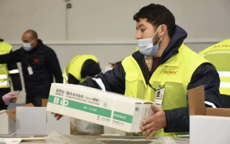 Le Maroc reçoit un million de vaccins sinopharm