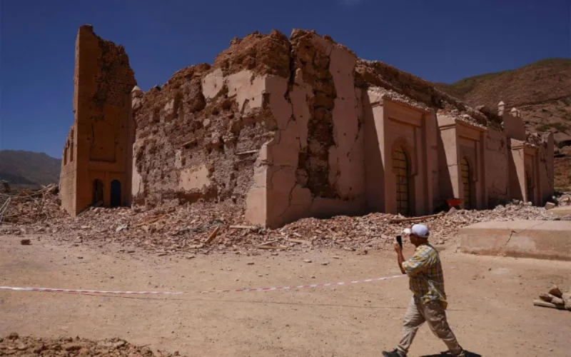Au Maroc, la Grande Mosquée de Tinmel renaît de ses ruines après le séisme de 2023