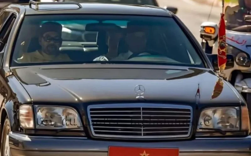Le roi Mohammed VI aperçu à Rabat