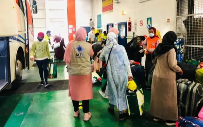 L'Opération Marhaba bloque le retour de 5 000 saisonnières marocaines 