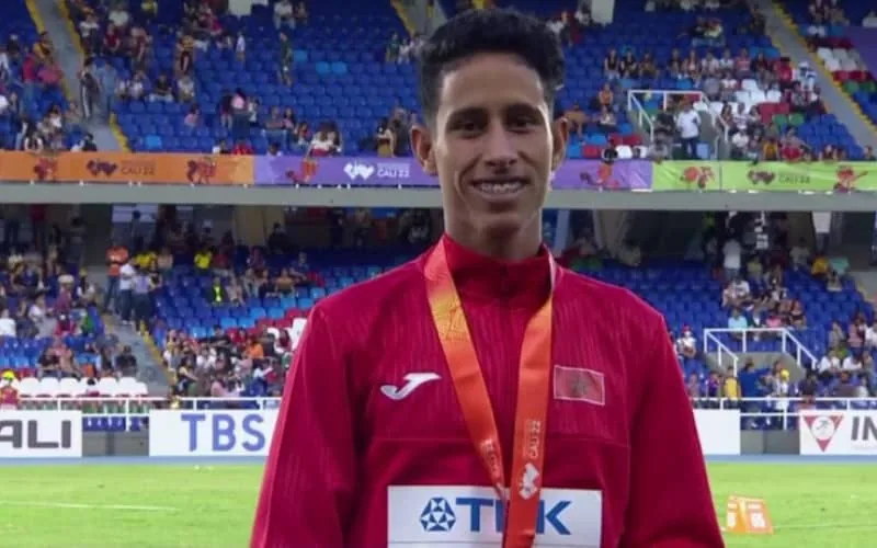 Le Marocain Salaheddine Benyazide remporte le bronze aux Championnats du monde U20