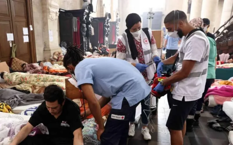 Bruxelles : les sans-papiers, dont des Marocains, en grève de la faim, stoppent leur mouvement
