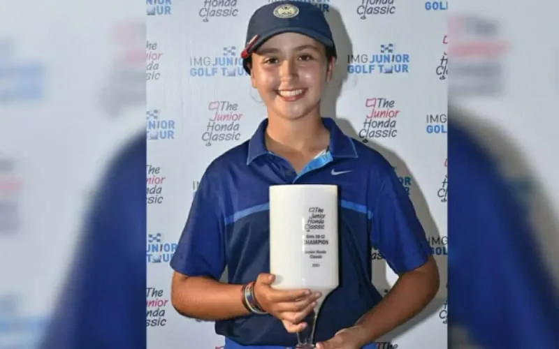 La Marocaine Sofia Charif domine le classement du Championnat international de golf