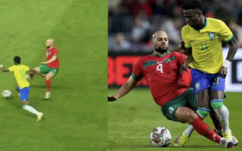 Sofyan Amrabat critiqué après son tacle « sauvage » sur Rodrygo (vidéo)