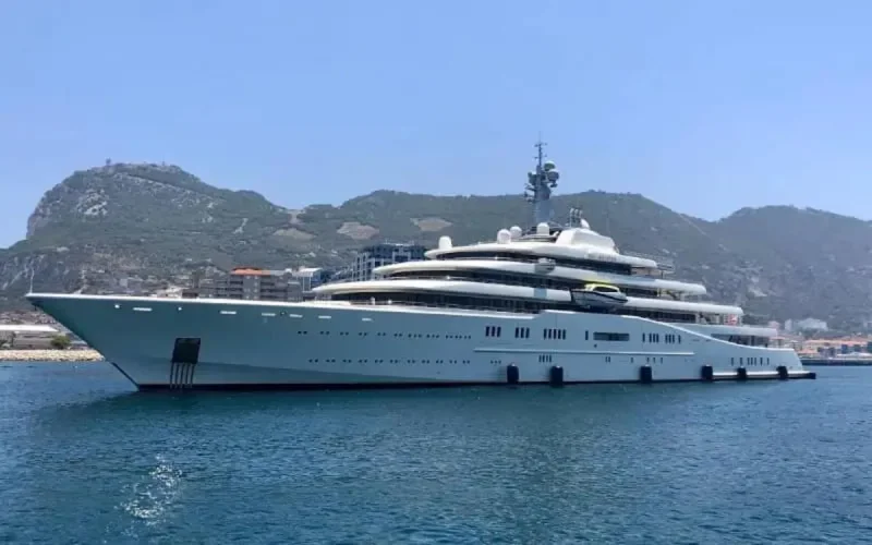 Un superyacht de Roman Abramovich aperçu au large du Maroc