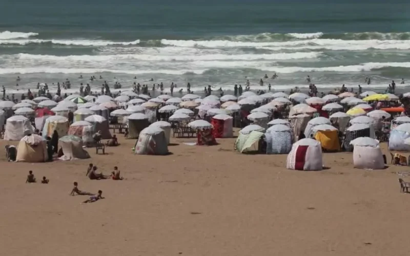 Maroc : les vacances à la plage gâchées 