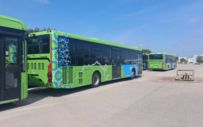Les nouveaux bus arrivent à Tétouan