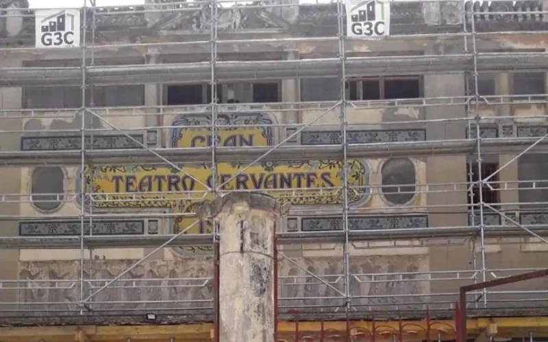 Maroc : reprise des travaux de rénovation du Grand théâtre Cervantes de Tanger