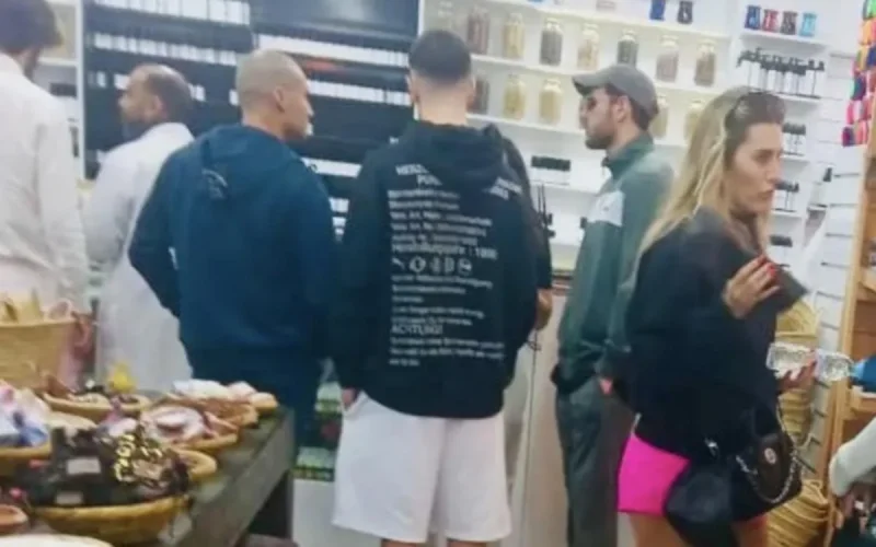 Theo Hernandez passe de bons moments à Marrakech