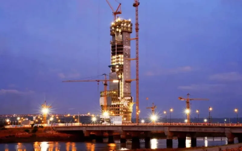 Les travaux de gros œuvres de la Tour Mohammed VI déjà à 75%