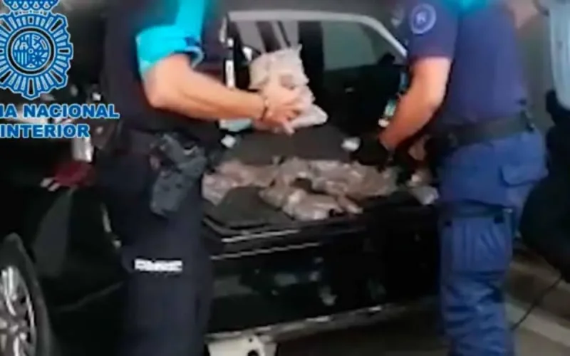 Tarifa : saisie de 140 kilos de haschisch marocain