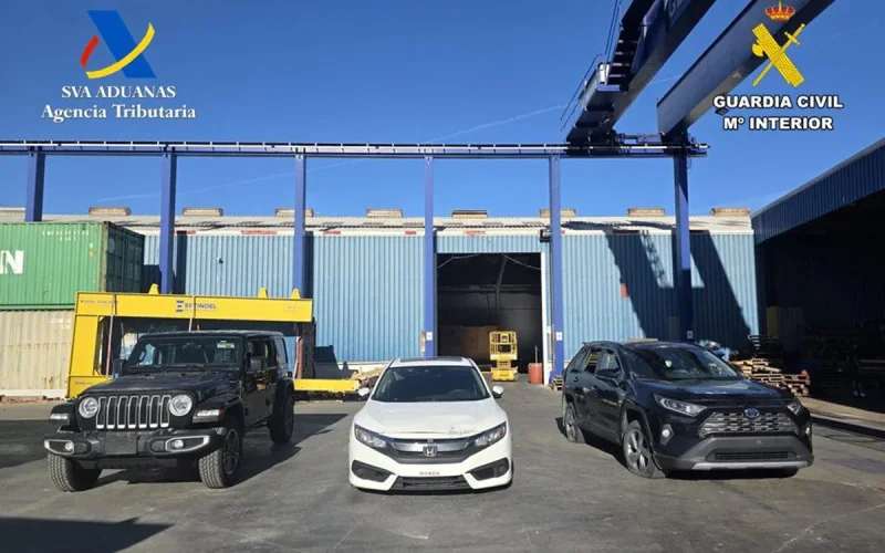 117 véhicules volés au Canada interceptés en Espagne avant leur envoi au Maroc