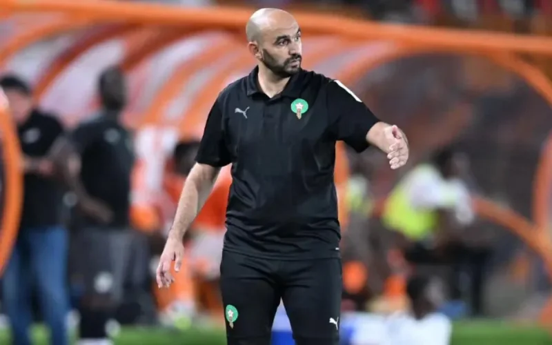 Walid Regragui critique la prestation de ses joueurs