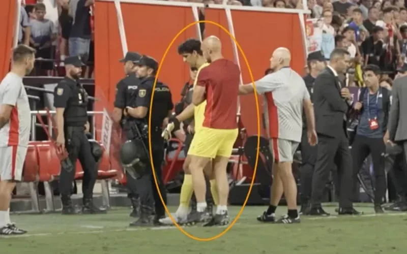 FC Séville : Yassine Bounou en pleurs après la défaite face à City