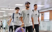 L'équipe d'Algérie de retour au Maroc