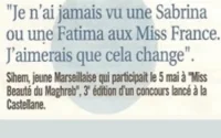 Miss beauté du Maghreb à défaut de Miss France