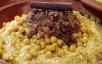 Couscous au safran