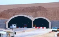 Situé entre Marrakech et Agadir, un premier tunnel autoroutier de 500m