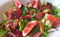 Salade aux figues fraîches