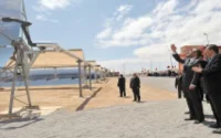 Lancement de la centrale thermo-solaire d'Ain Béni Mathar