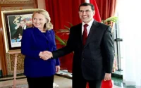 Hillary Clinton au Maroc