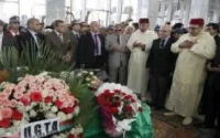 Fouad Ali El Himma aux funérailles de Warda en Algérie