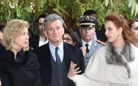 Vidéo : Lalla Salma et Madame Ouattara au Jardin Majorelle