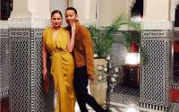 John Legend en vacances à Marrakech (photos)