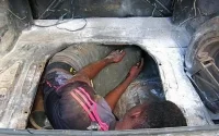 Un couple de Marocains cache un subsaharien dans un double-fond de sa voiture