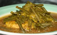 Tajine d'haricots verts 