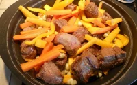 Tajine de veau aux carottes